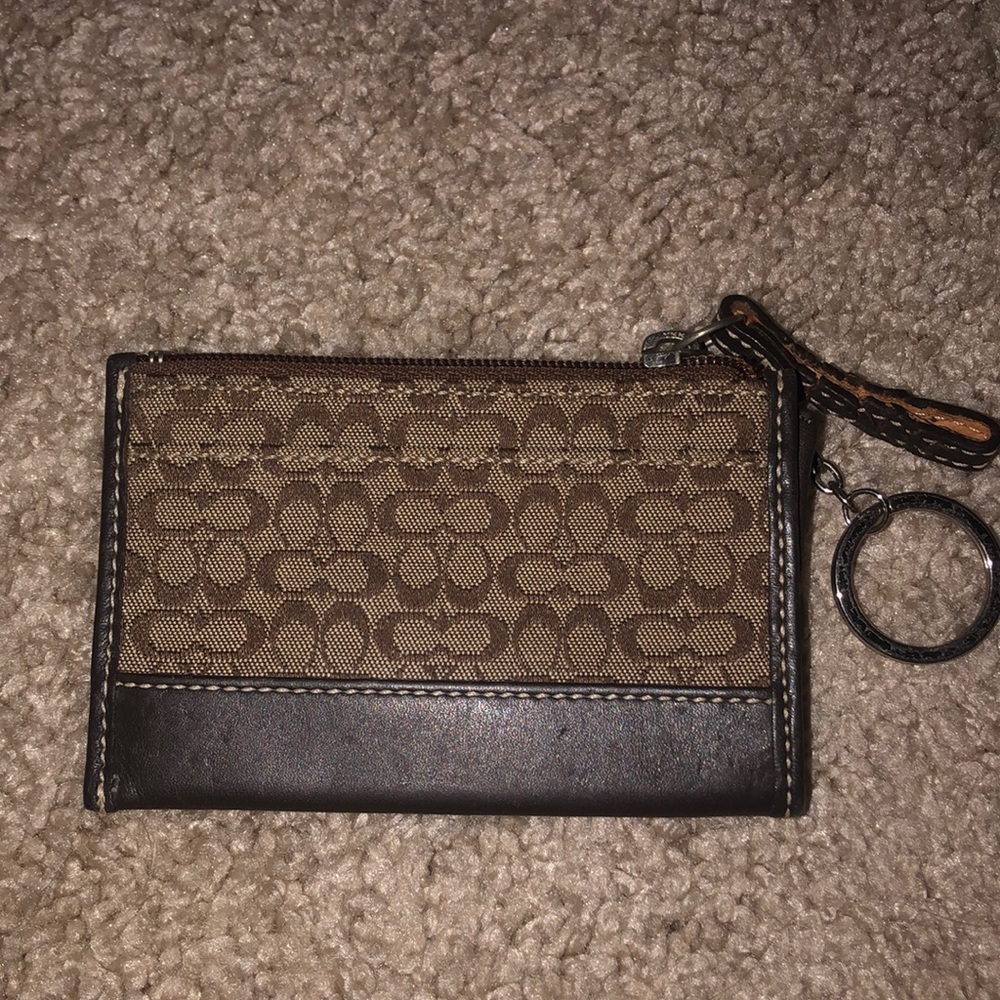Coach card holder